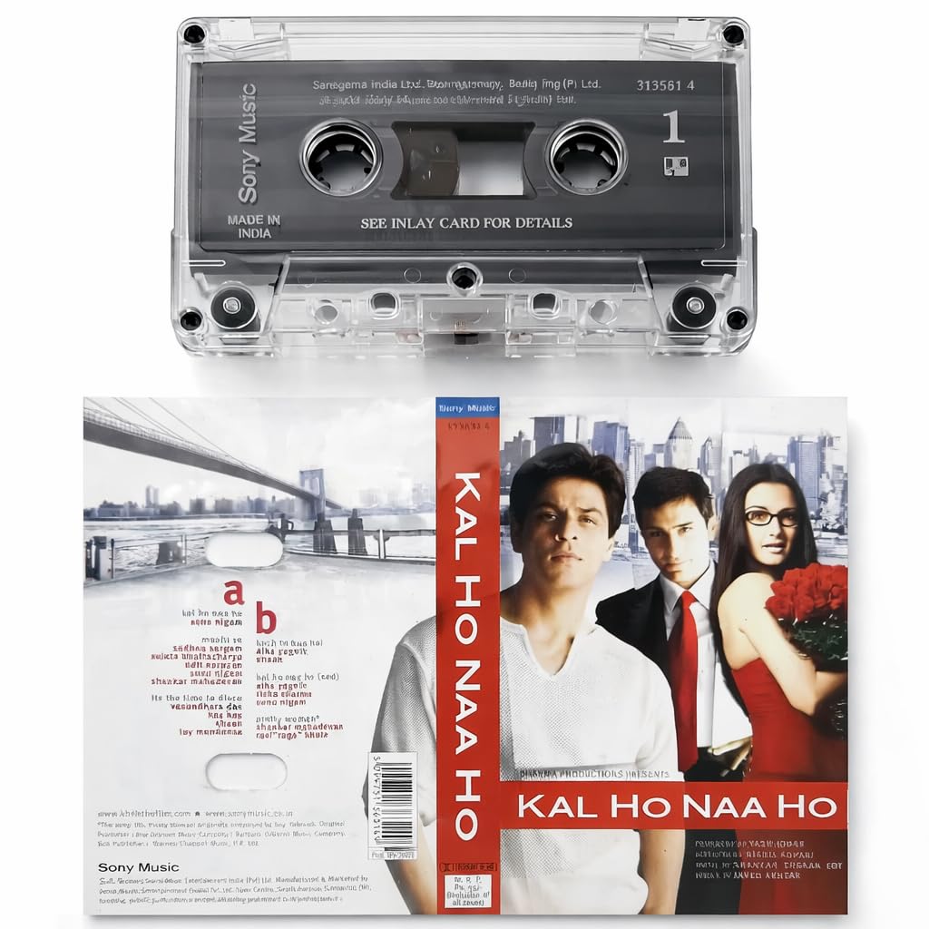 Kal Ho Naa Ho Hindi Audio Cassette (2003) - Shankar Ehsaan Loy’s Iconic Soundtrack