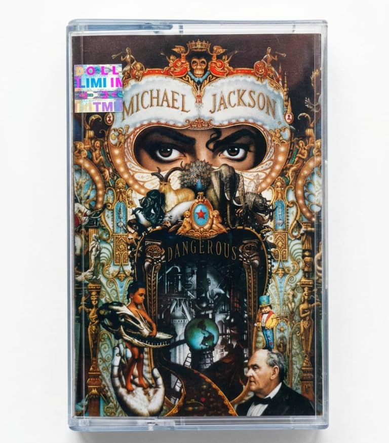 Michael Jackson Dangerous Audio Cassette