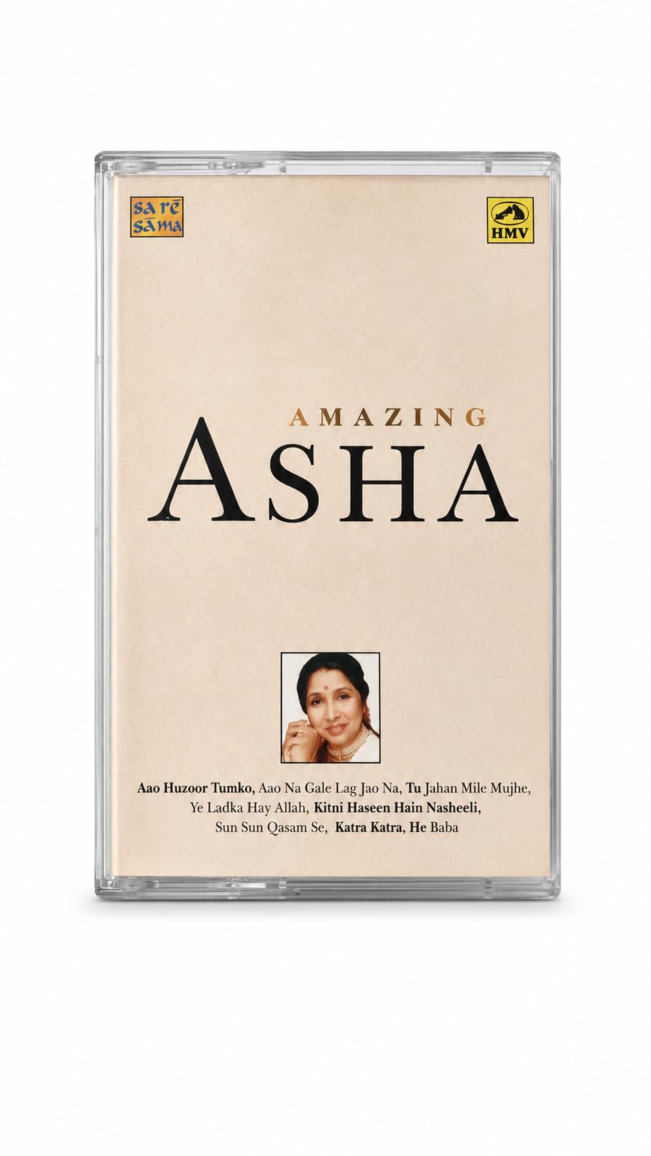 Asha Bhosle – Amazing Asha Original Hindi Audio Cassette