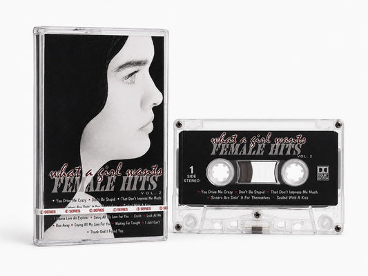 What A Girl Wants – Female Hits Vol. 2 Audio Cassette Tape