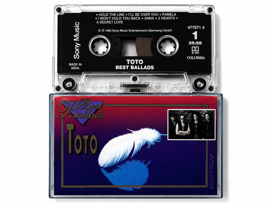 Best Ballads by Toto Audio Cassette Tape