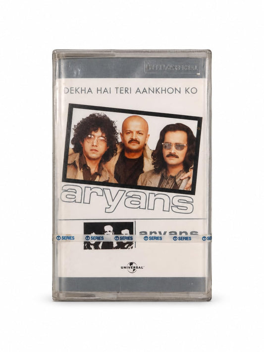 Aryans - Dekha Hai Teri Aankhon Ko , Hindi Audio Cassette Tape