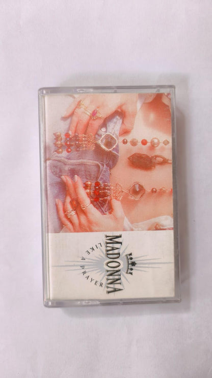 Madonna - Like A Prayer English Audio Cassette - Magnasound India First Press - Rare Vintage Collectible
