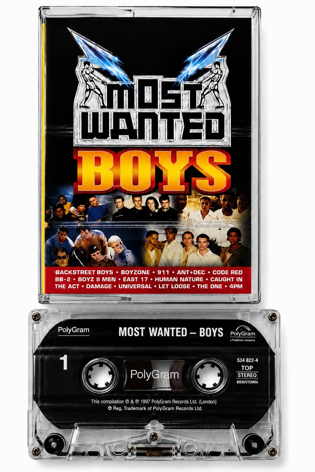 Most Wanted Boys Audio Cassette
