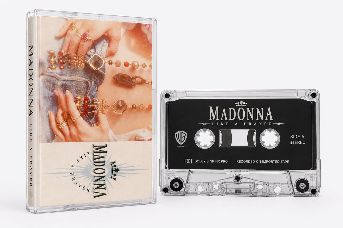 Madonna - Like A Prayer English Audio Cassette - Magnasound India First Press - Rare Vintage Collectible