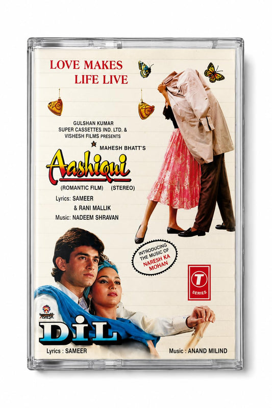 Aashiqui & Dil 2 in 1 Audio Cassette