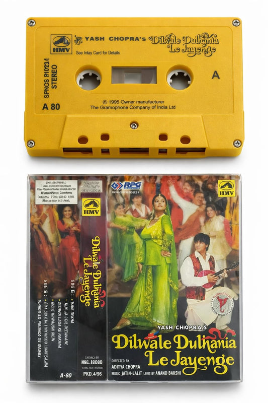Dilwale Dulhania Le Jayenge (DDLJ) Original Audio Cassette