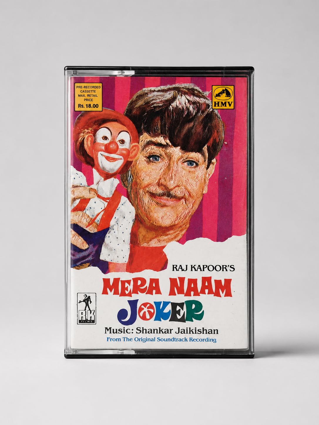 Mera Naam Joker Original Bollywood Audio Cassette