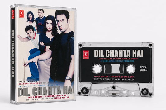 Dil Chahta Hai (2001) Hindi Audio Cassette Groundbreaking Shankar-Ehsaan-Loy Soundtrack
