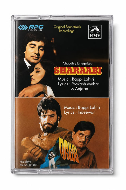 Sharaabi & Paapi 2 in 1 Bollywood Audio Cassette