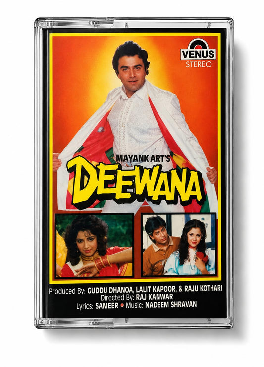 Deewana Hindi Film Audio Cassette