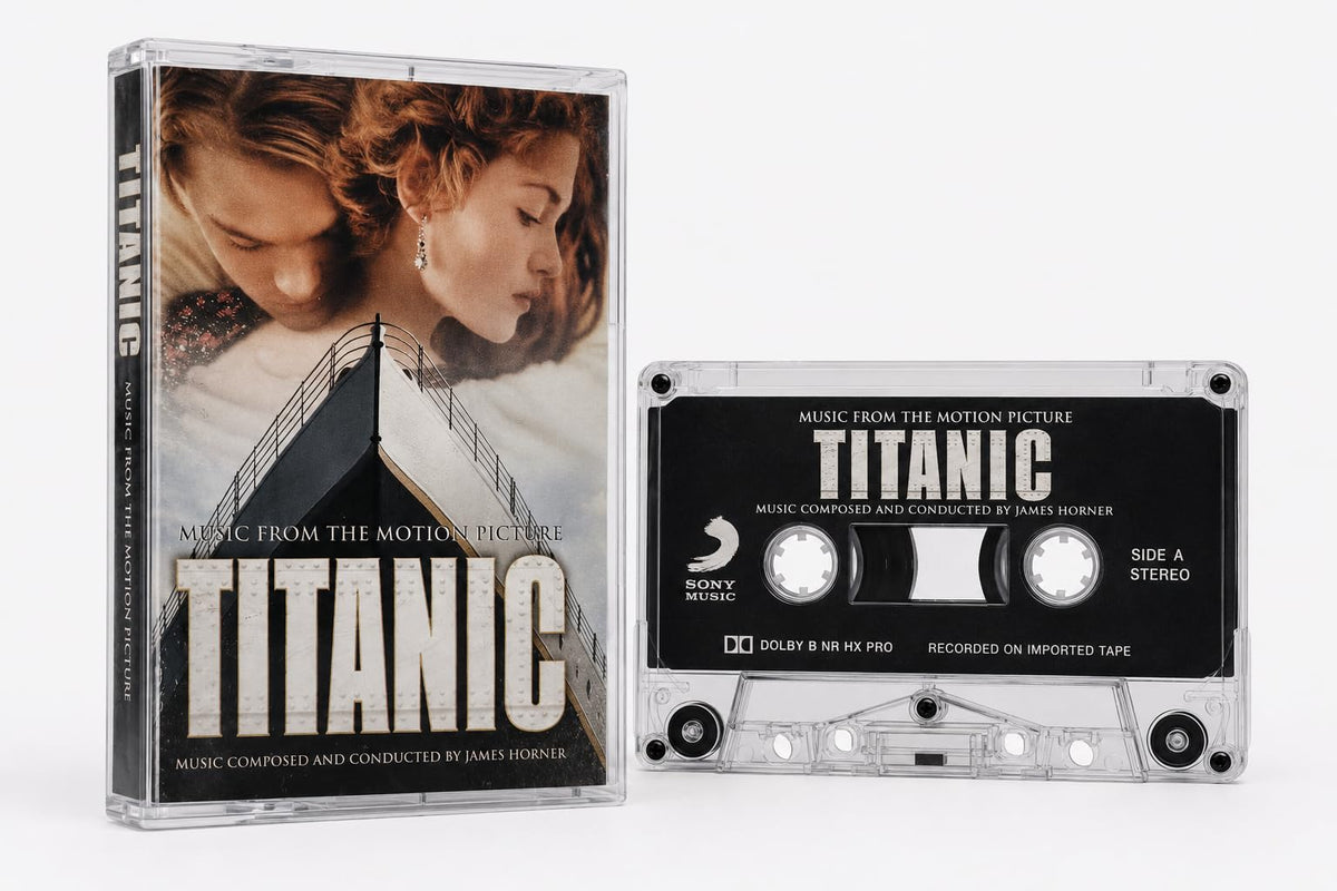 Titanic: Music from the Motion Picture (1997) Original Audio Cassette - Sony Music India - Celine Dion "My Heart Will Go On"