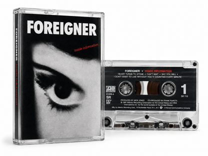 Foreigner – Inside Information Audio Cassette
