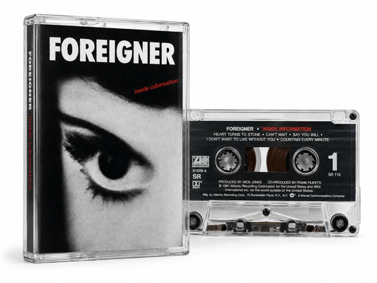 Foreigner – Inside Information Audio Cassette