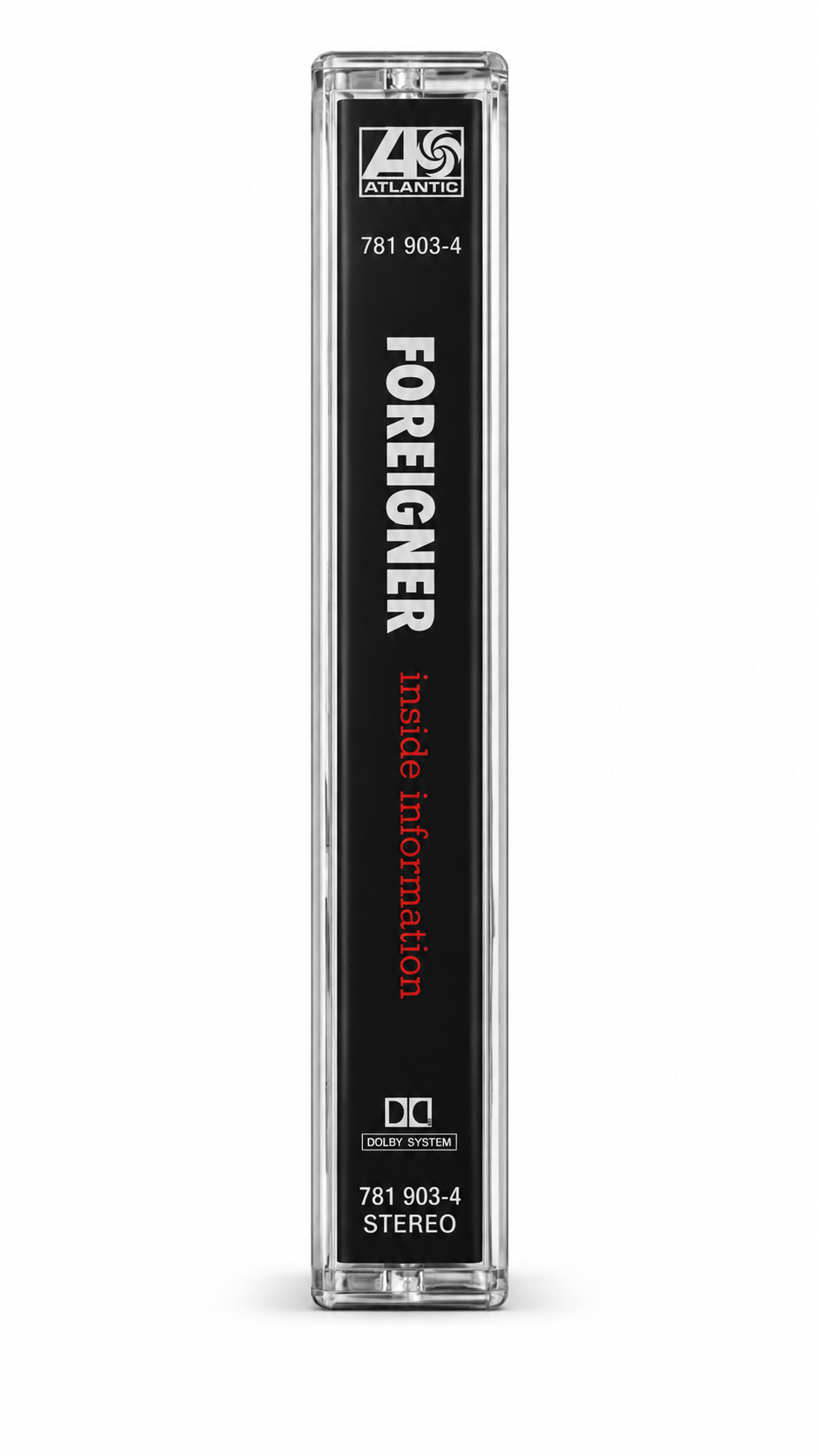 Foreigner – Inside Information Audio Cassette