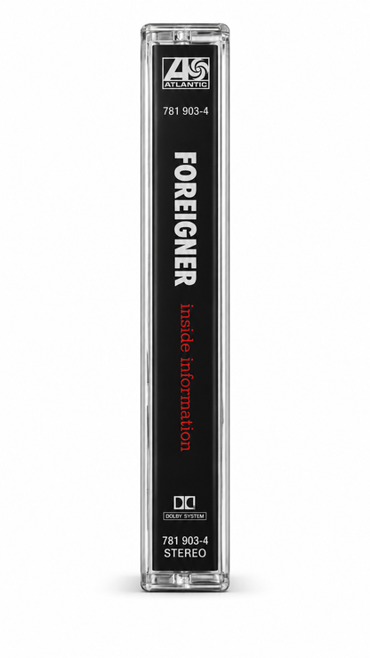 Foreigner – Inside Information Audio Cassette