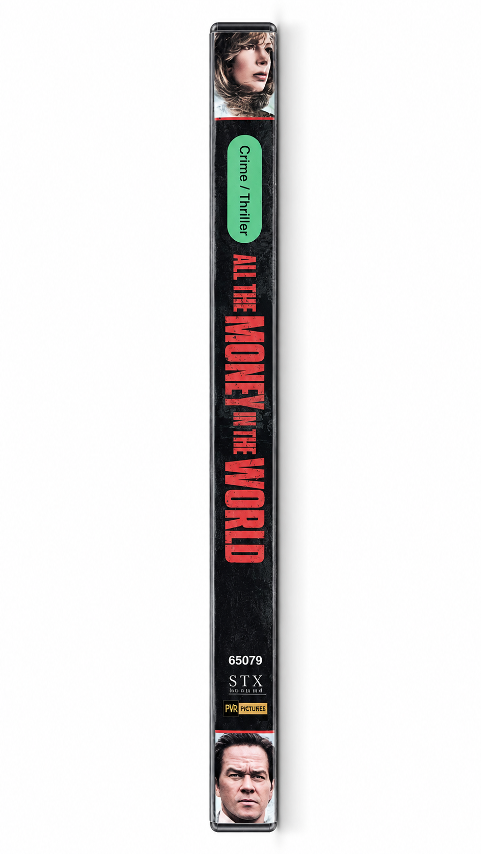 All the Money in the World – Movie DVD spine cover