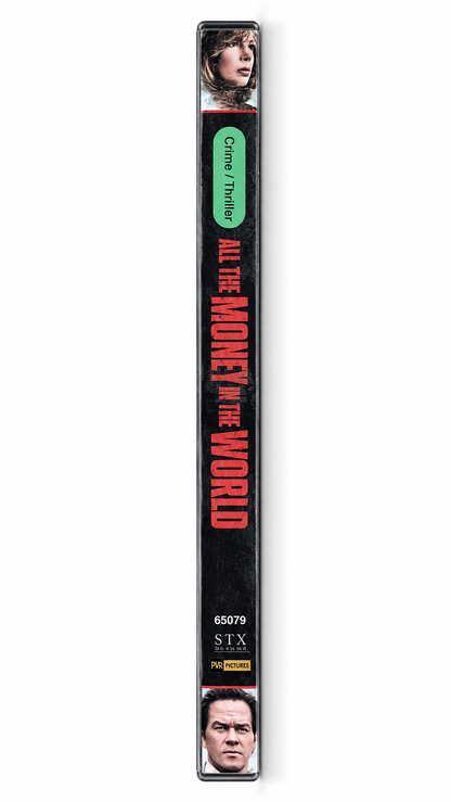 All the Money in the World – Movie DVD spine cover