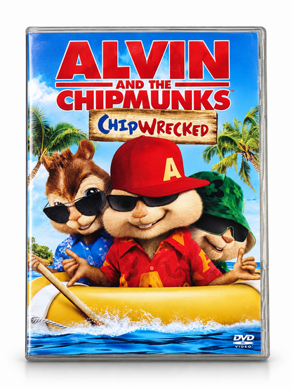 Alvin and the Chipmunks Chipwrecked DVD front cover