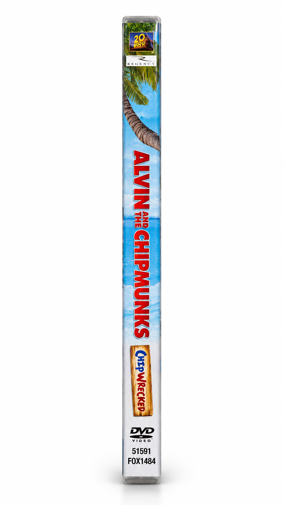 Alvin and the Chipmunks Chipwrecked DVD spine