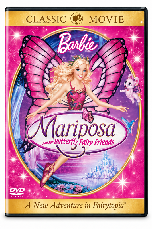 Barbie Mariposa DVD front cover