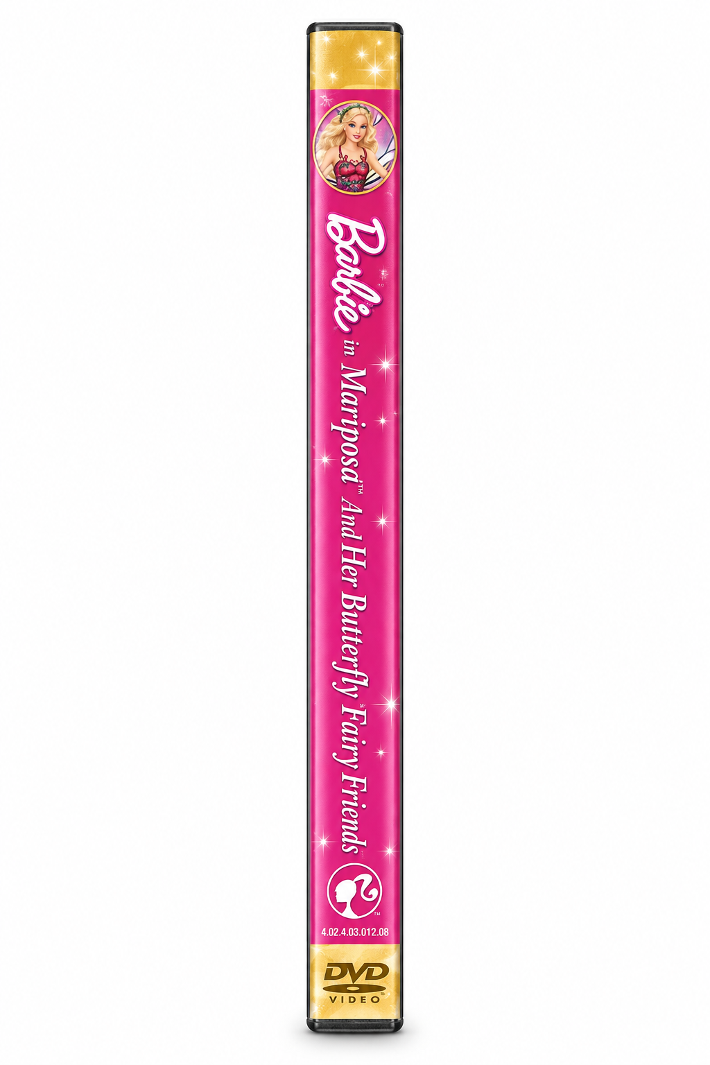 Barbie Mariposa DVD spine