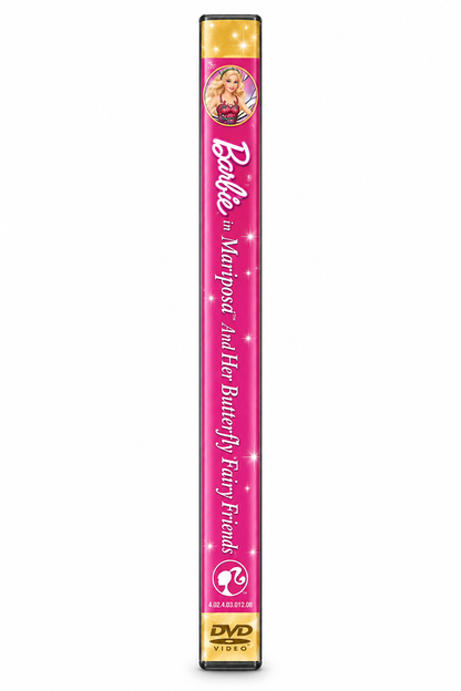 Barbie Mariposa DVD spine