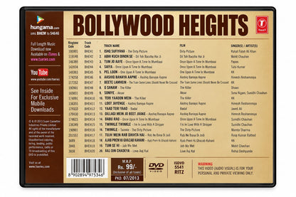 Bollywood Heights: Emraan Hashmi – Video Songs DVD back cover