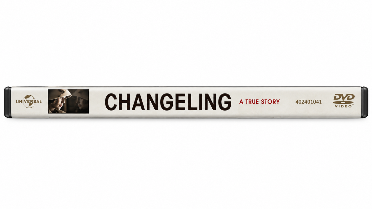 Changeling original movie DVD spine