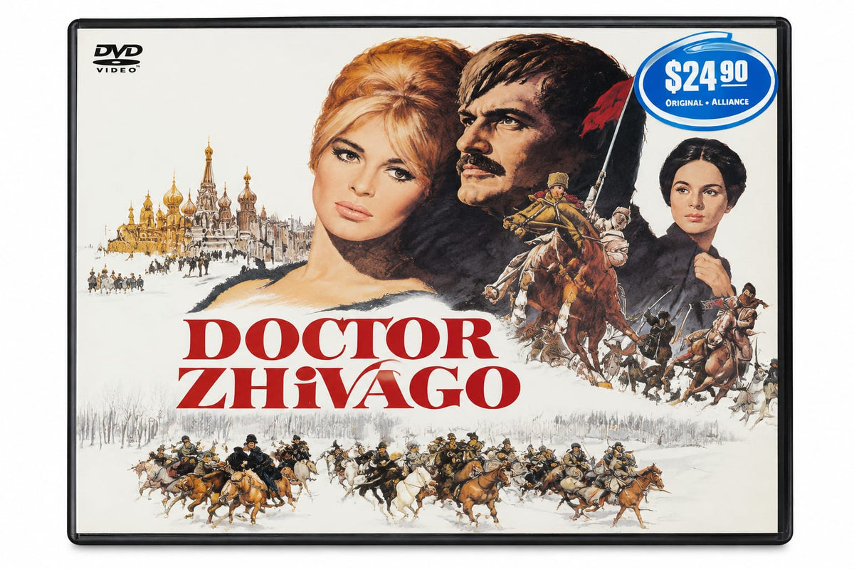 Doctor Zhivago – Movie DVD back cover
