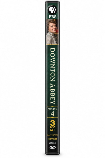 Downton Abbey: Season 4 – 3-Disc DVD Set back cover