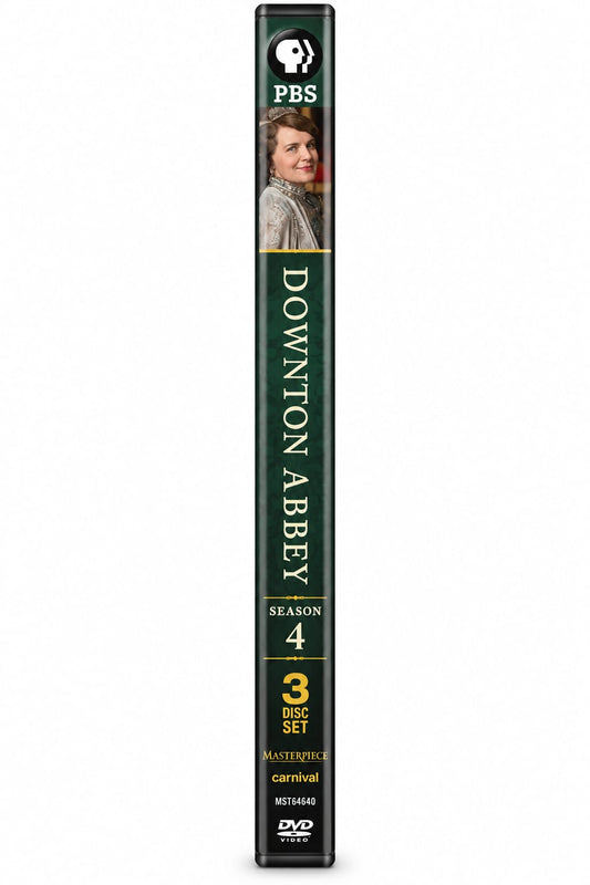Downton Abbey: Season 4 – 3-Disc DVD Set back cover