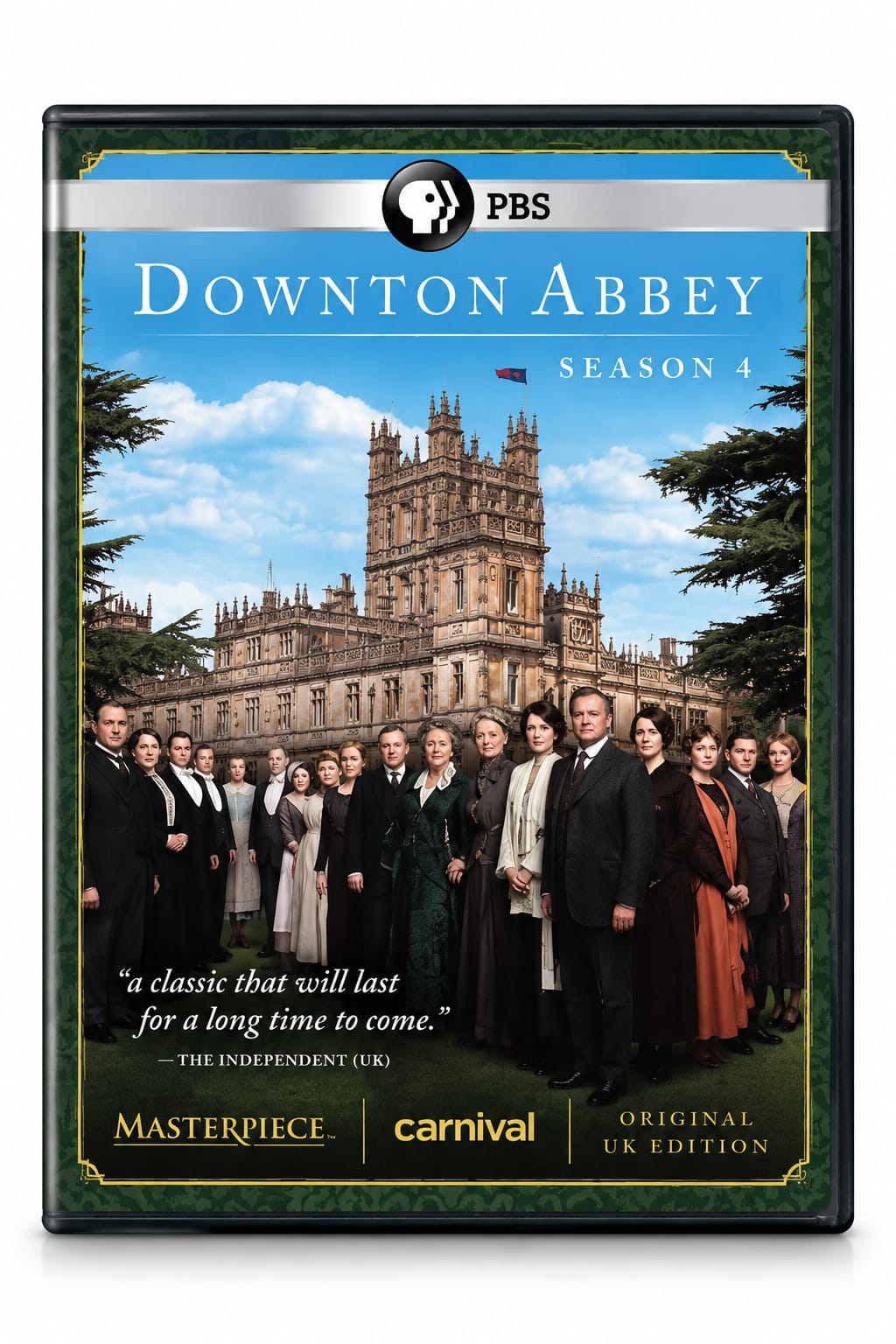 Downton Abbey: Season 4 – 3-Disc DVD Set front cover