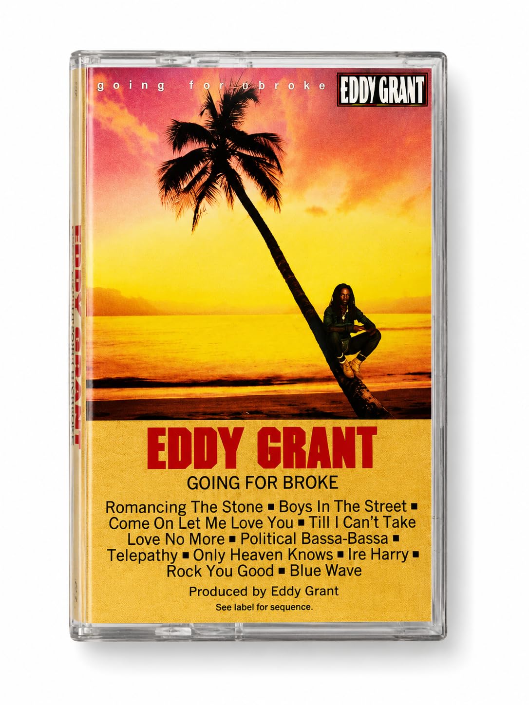 Eddy Grant Going For Broke audio cassette