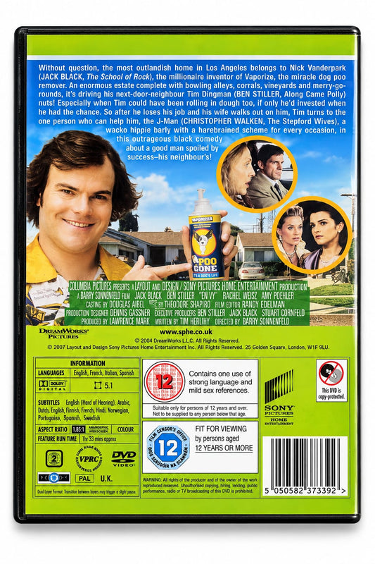 Envy DVD back cover