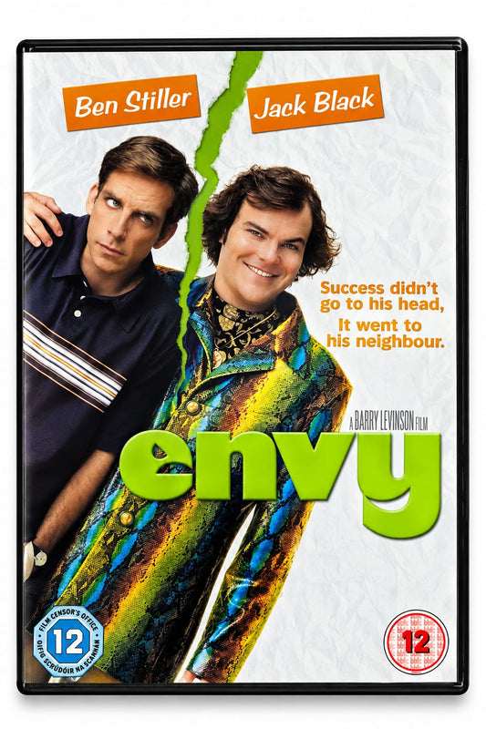 Envy DVD front cover with Ben Stiller and Jack Black
