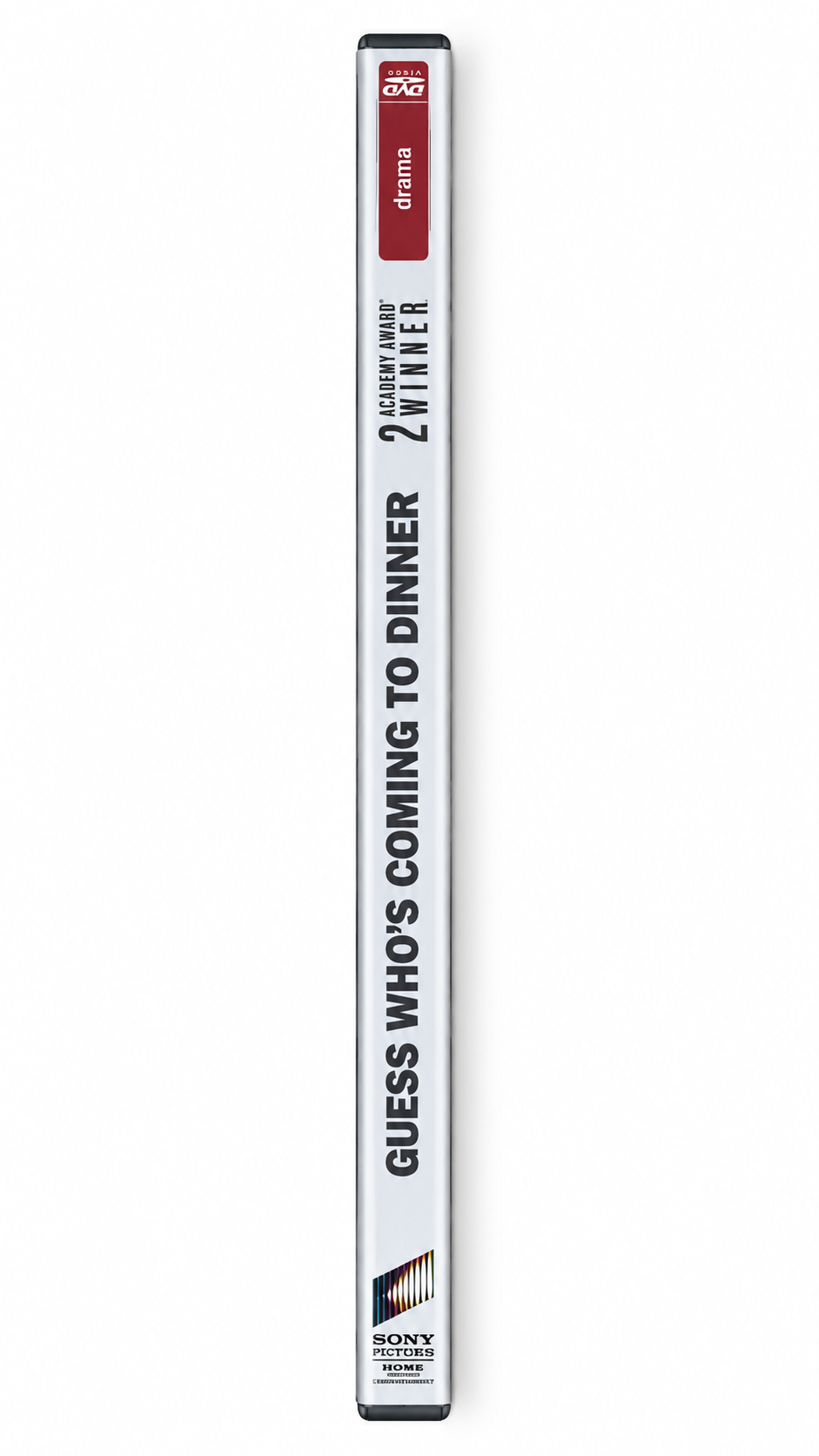 Guess Who's Coming to Dinner – Movie DVD spine cover