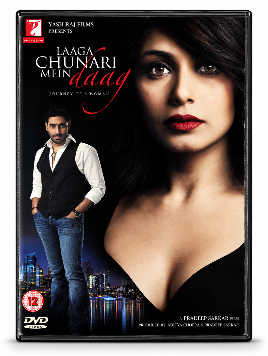 Laaga Chunari Mein Daag original Hindi movie DVD front cover