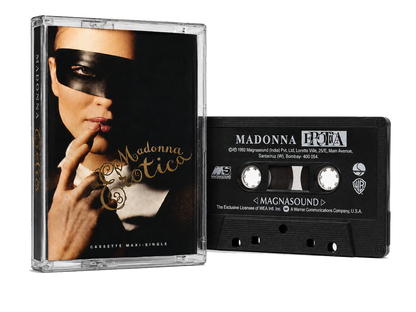 Madonna Erotica audio cassette transparent PNG