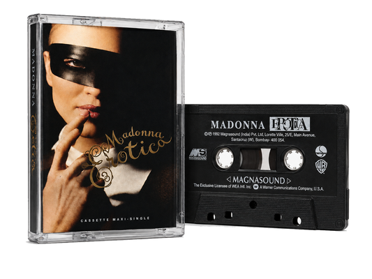Madonna Erotica audio cassette transparent PNG