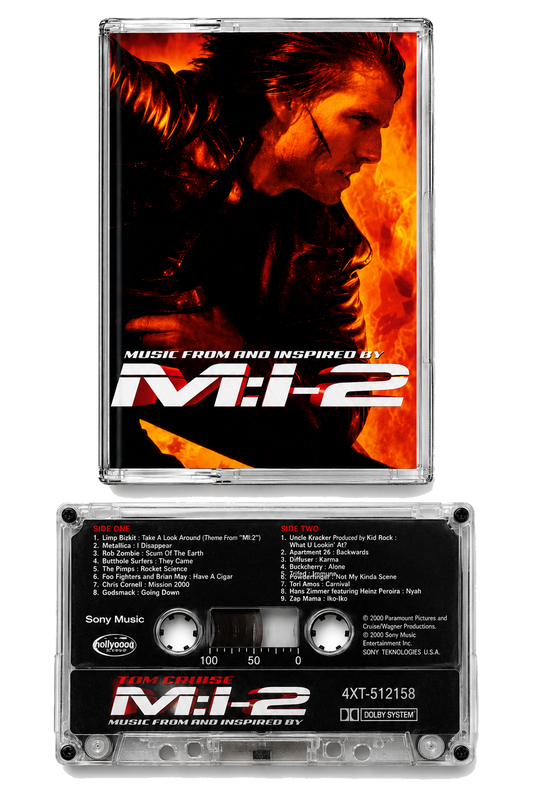 Mission Impossible 2 audio cassette transparent PNG