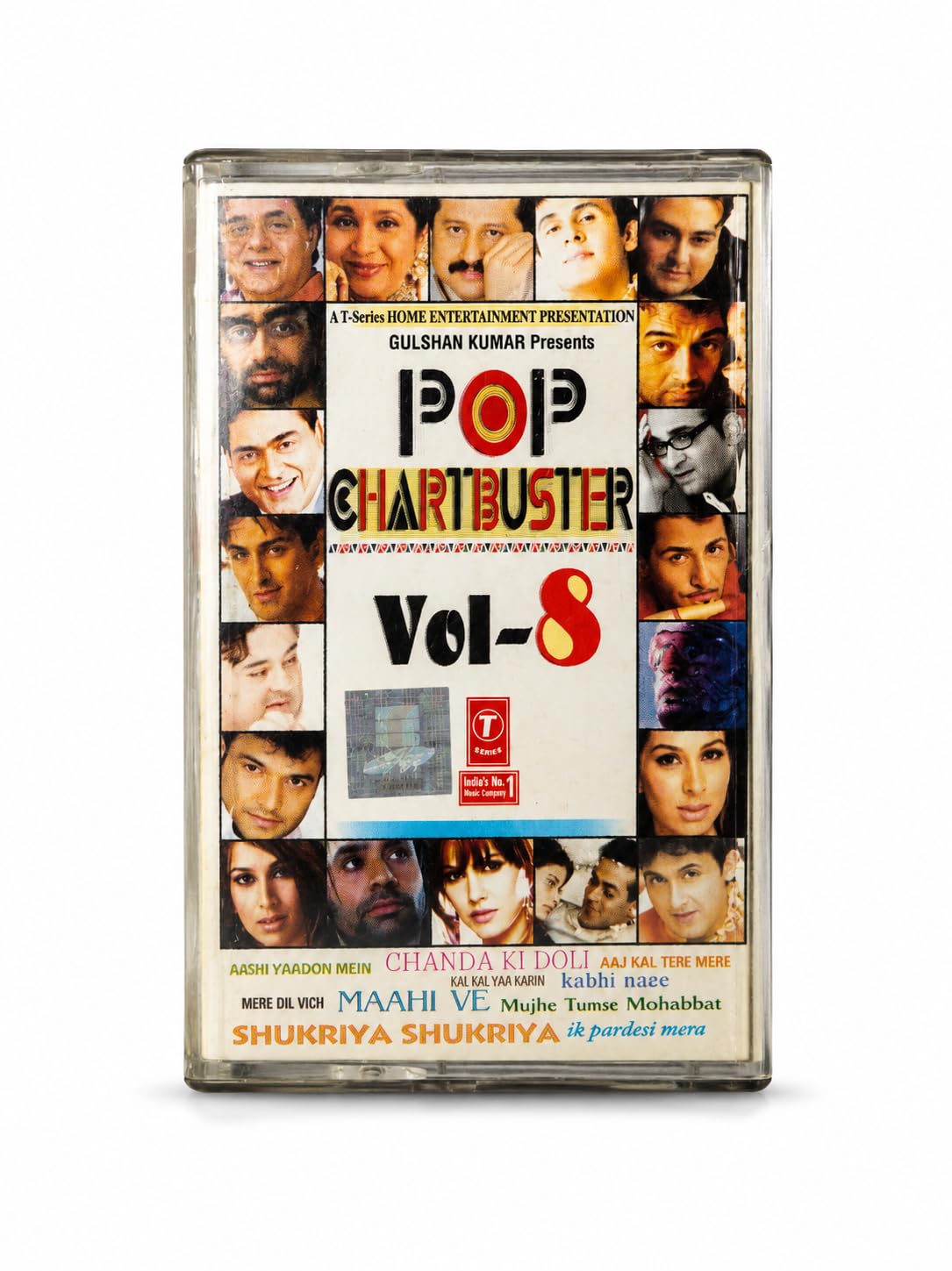 Pop Chartbuster Vol. 8 audio cassette