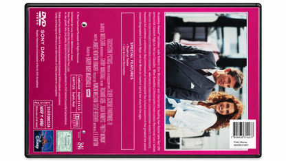 Pretty Woman original movie DVD back cover