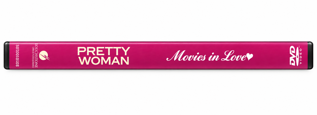 Pretty Woman original movie DVD spine