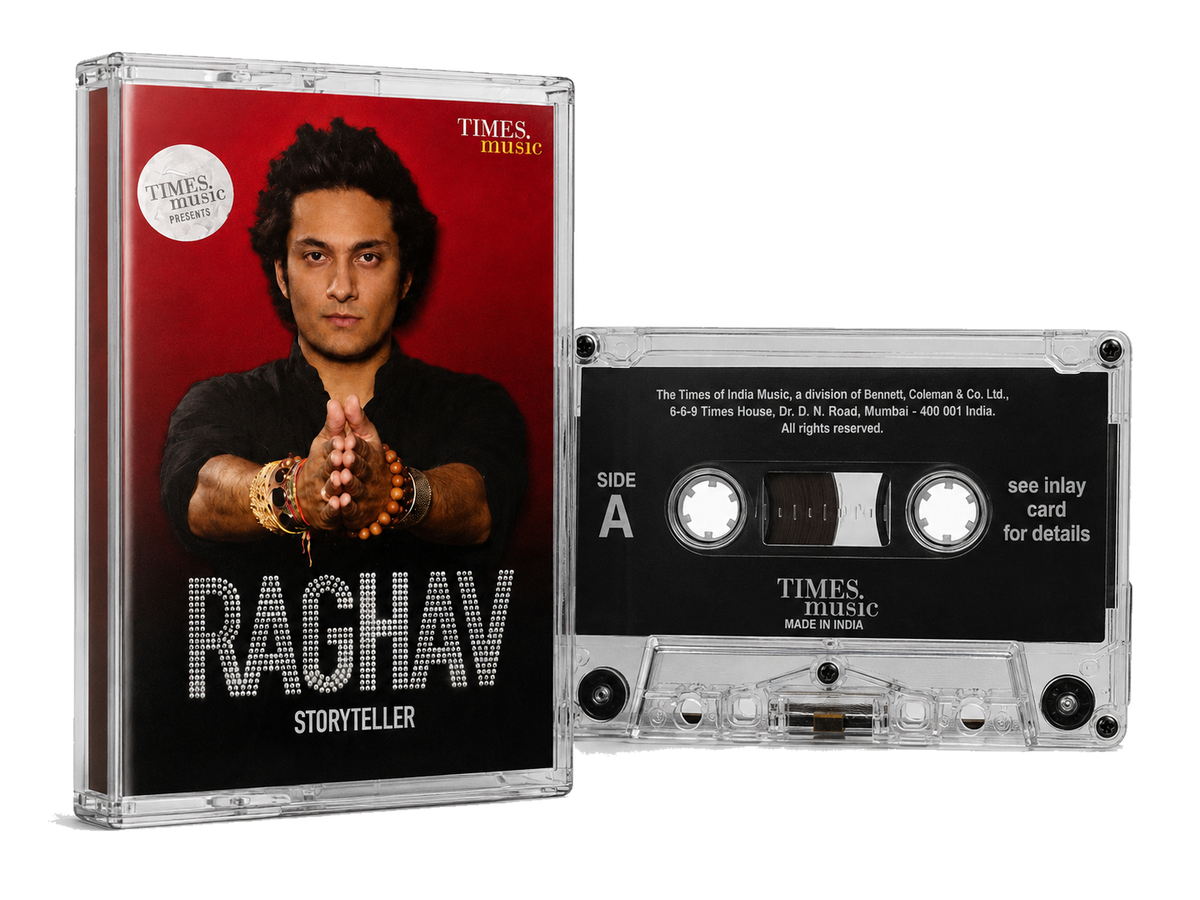 Raghav Storyteller audio cassette transparent PNG