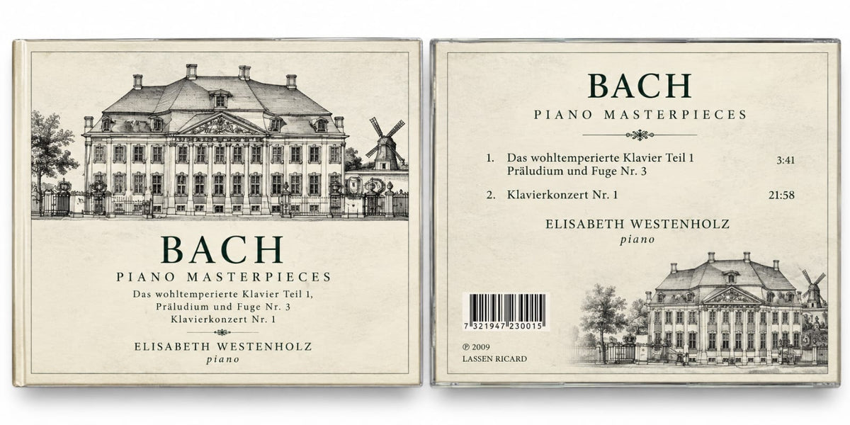 Bach Piano Masterpieces - Elisabeth Westenholz - Audio CD product photo 1