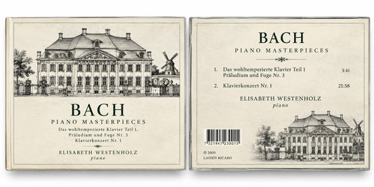 Bach Piano Masterpieces - Elisabeth Westenholz - Audio CD product photo 1