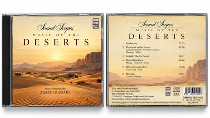 SoundScapes: Music of the Deserts - Zakir Hussain - Audio CD product photo 1