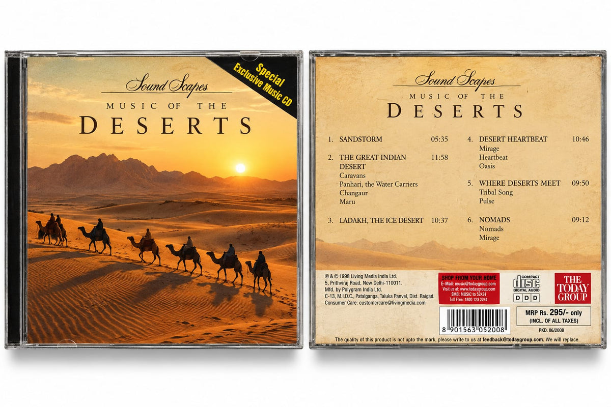 SoundScapes: Music of the Deserts - Zakir Hussain - Audio CD product photo 2