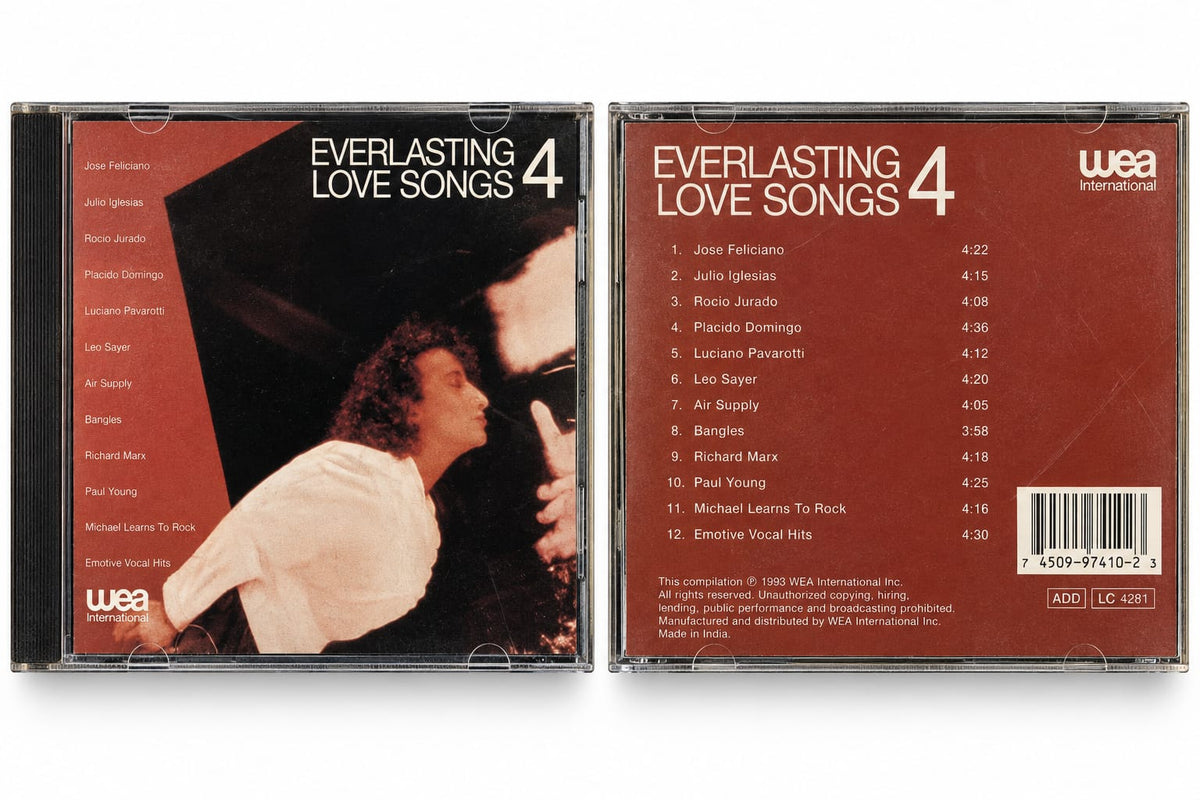 Everlasting Love Songs 4 - Audio CD product photo 1